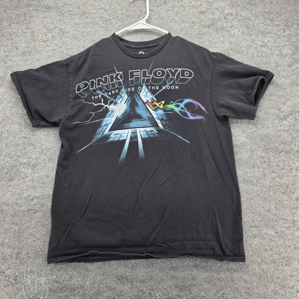 Liquid Blue Shirt Mens L Black Short Sleeve Crewneck Tagless Graphic Print